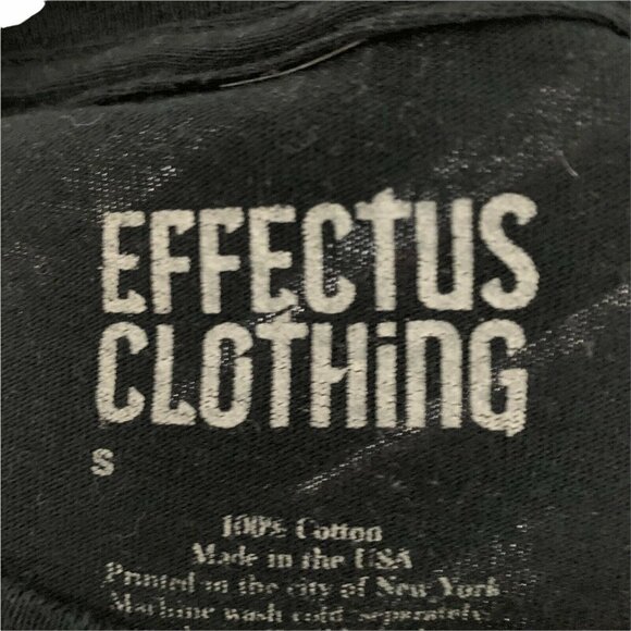 Effectus Clothing Men's S Small Crewneck T-Shirt "Fight for my Rights" Cotton - Picture 7 of 7